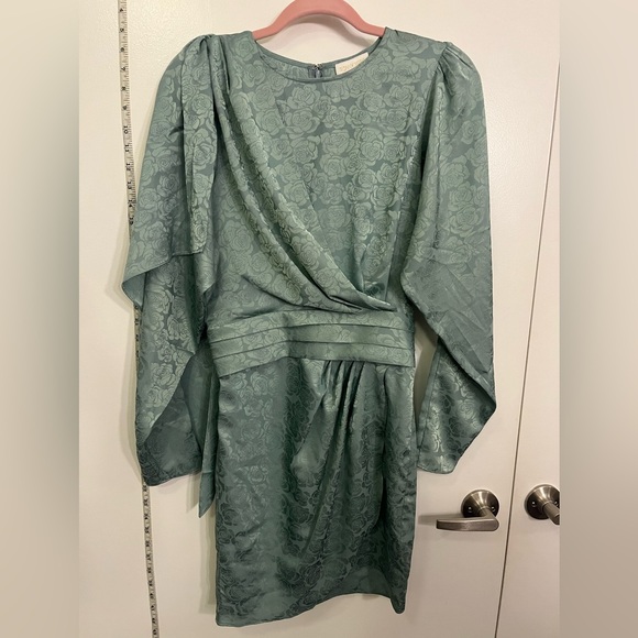 RONNY KOBO Shanaya cocktail dress in Sage - Picture 3 of 6